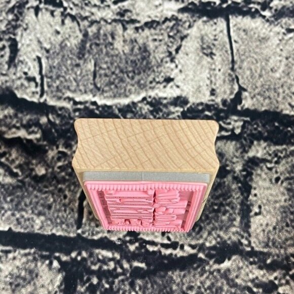 Hampton Art THANK YOU FROM THE BOTTOM OF MY HEART Rubber Stamp - Picture 3 of 6